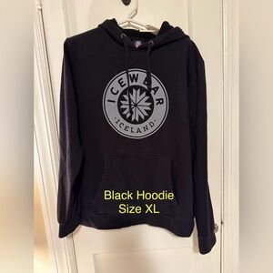 Black hoodie